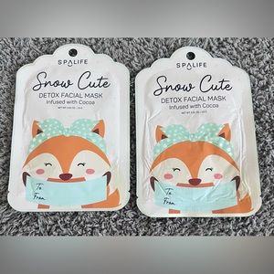 Snow Cut Detox Facial Mask Infused With Cocoa lot of 2  NEW